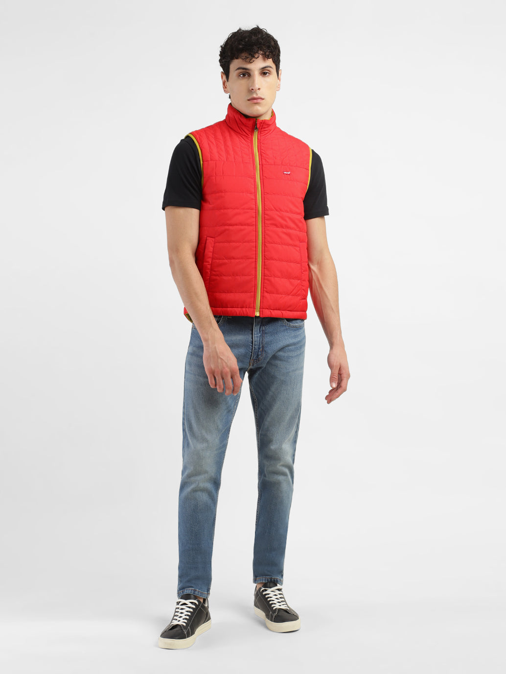 Men's Solid Reversible Padded Jacket - 9d58d89a-3023-4a48-977c-be47f6054f78 View
