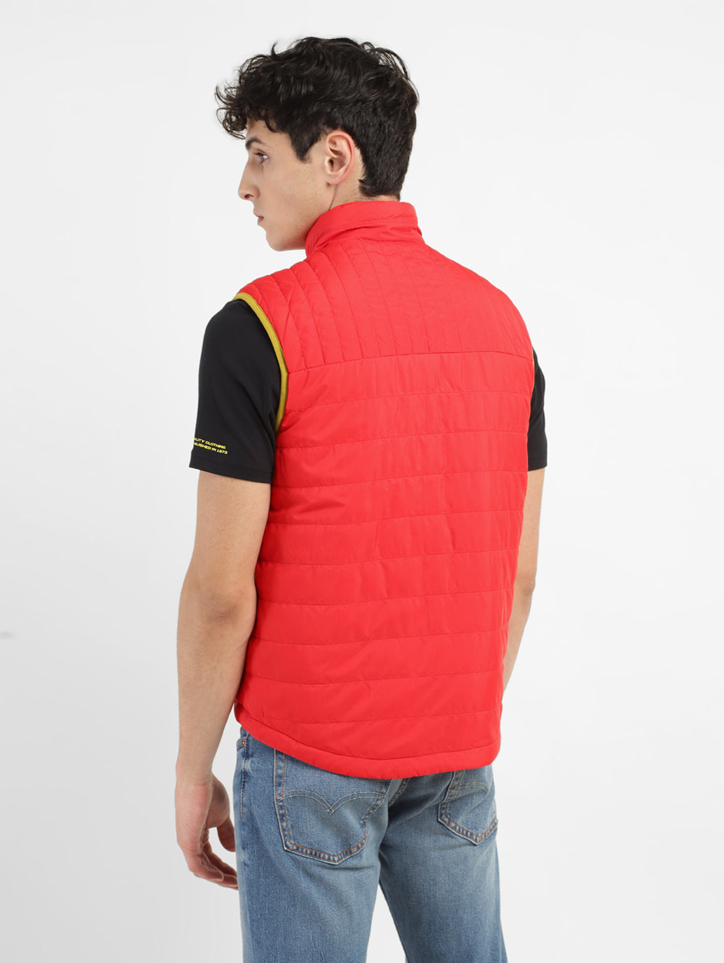Men's Solid Reversible Padded Jacket - 9e830f19-c6c1-4ce0-a806-70f8a245202c View