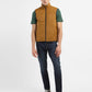 Men's Solid Brown Reversible Padded Jacket - 08244fc2-2afd-414d-9df2-0d3659dfc334 View