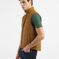 Men's Solid Brown Reversible Padded Jacket - 964cbd09-aef1-46c3-9a3f-8e723e093b7f View