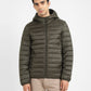 Men's Solid Green Quilted Jacket - bb08a084-814f-442b-9876-94ee0dc05998 View