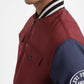 Men's Colorblock Collar Neck Bomber Jacket - 4119096f-f8fa-4df5-ae42-1341d57f5de6 View