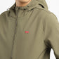 Men's Solid olive green Hooded Bomber Jacket - 6a3871d3-af64-43f9-9454-2400feb4fe75 View