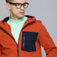 Men's Solid Hooded Jacket - f8959116-ca6f-4382-801c-f2bf56a7929a View