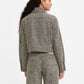 Women's Floral Print Tailored Jacket - ff135649-a97f-472e-8c5e-a32a40bff60b View