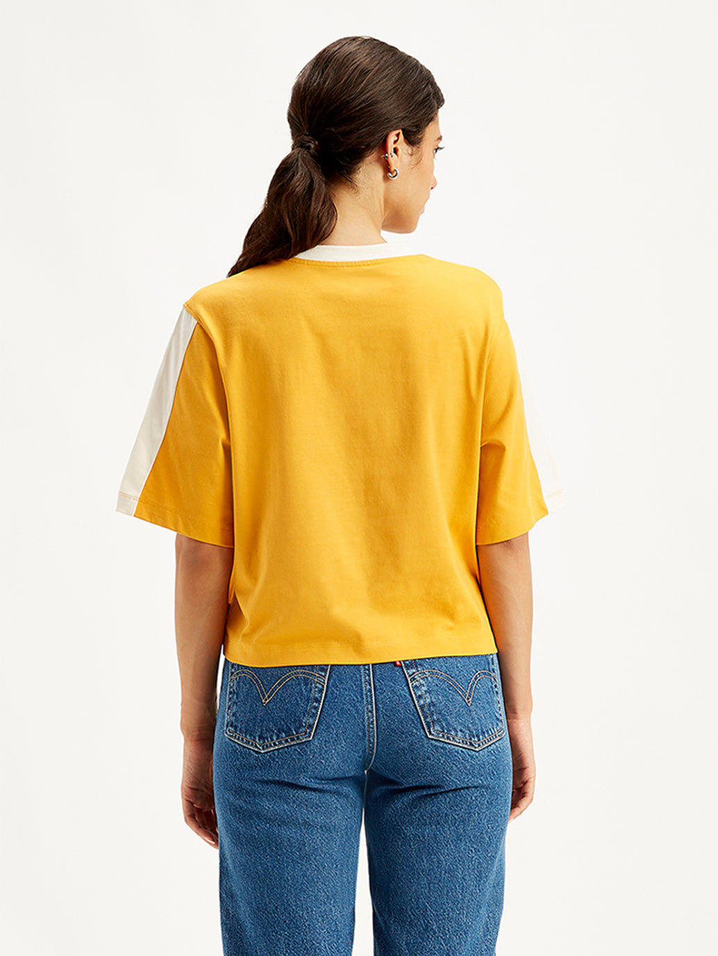 Women's Brand Logo Loose Fit T-Shirt - ff0aa393-cc2d-47c0-b8ef-184bedf375b5 View