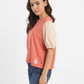 Women's Colorblock Round Neck Top - fe9b2d45-5f1f-43fe-a252-3dff7191e0e8 View