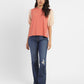 Women's Colorblock Round Neck Top - 29031b47-c17b-4ee7-915b-d85a48d1a718 View