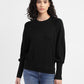 Women's Red loop Metallic Solid Sweater - ea709d57-7fbc-42c8-9d01-6289d3f6b74b View