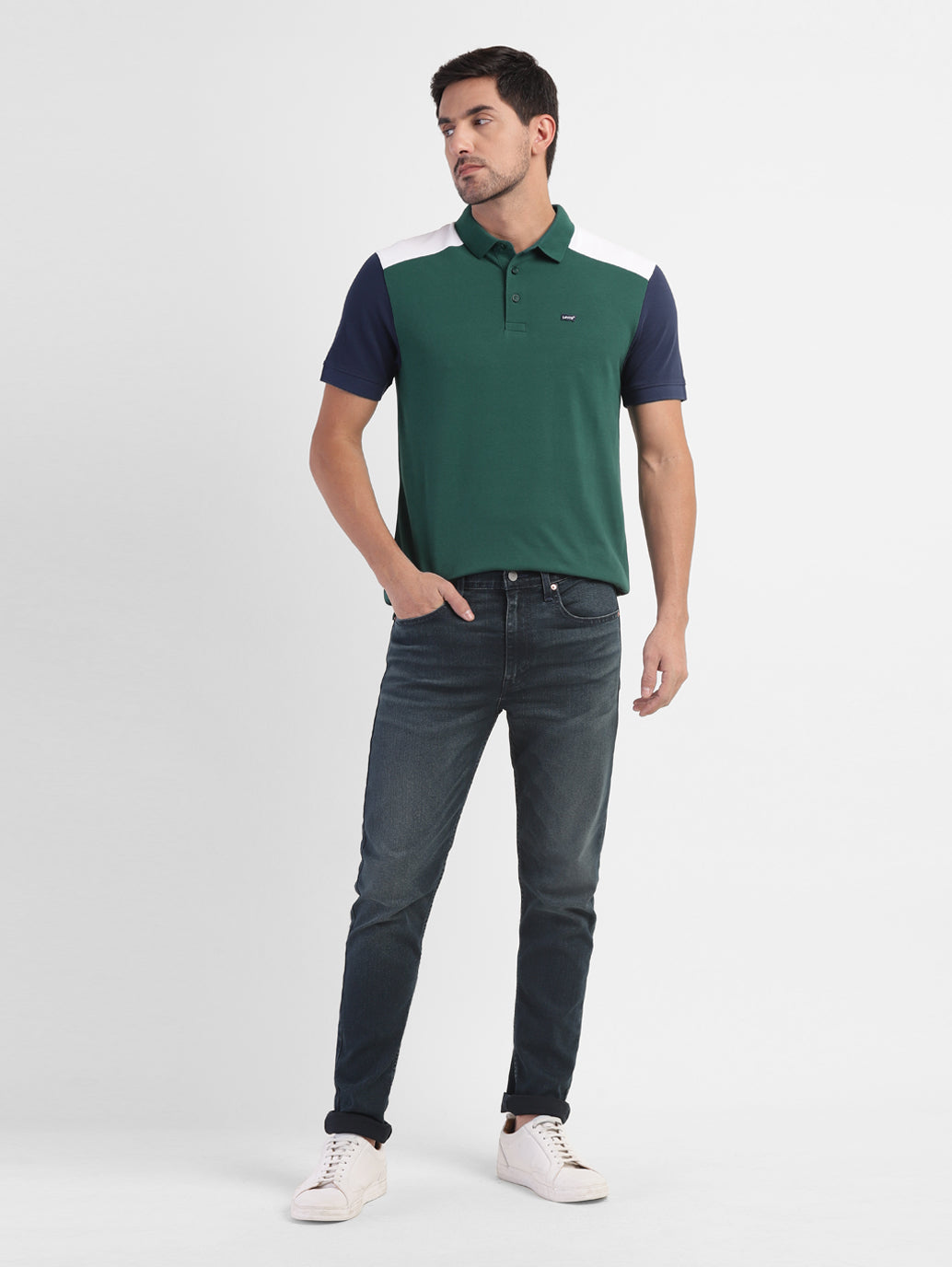 Men's Colorblock Regular Fit Polo T-shirt - 517abcca-2753-4948-8ca4-2502040c71be View