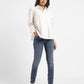 Women's Solid Spread Collar Shirt - 7542b5f3-43f9-4541-9f93-4417691d2ae8 View