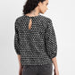 Women's Polka Dot Round Neck Top - b47e4653-d21c-4dd4-b880-b256ce9f99f9 View