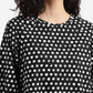 Women's Polka Dot Round Neck Top - 9bc1aad5-38da-4a84-a280-07ff4cc9cfe3 View