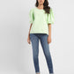 Women's Solid Round Neck Top - 5f35f42a-bff1-4aae-83aa-f2ed95b8895e View