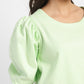 Women's Solid Round Neck Top - 9206a805-e4b7-4bb6-8eb7-3e65694cb592 View
