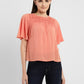Women's Solid Round Neck Top - e015dd3b-91c2-4f5b-a6a0-7c9ea847703d View