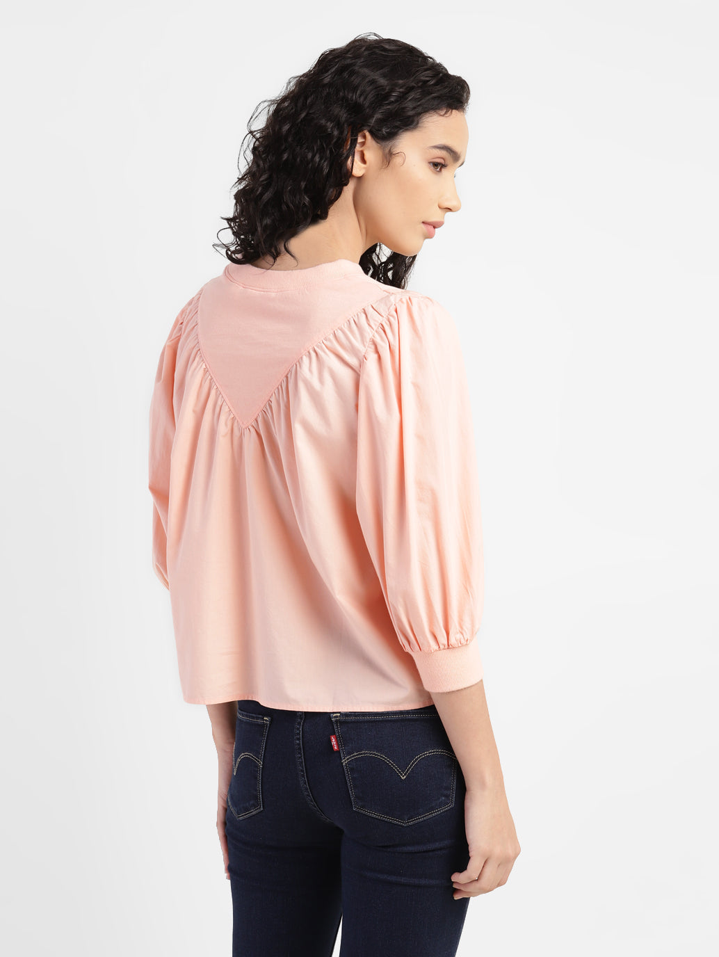 Women's Solid Crew Neck Top - f565d488-7a05-41ed-8d24-f1f3add8831a View