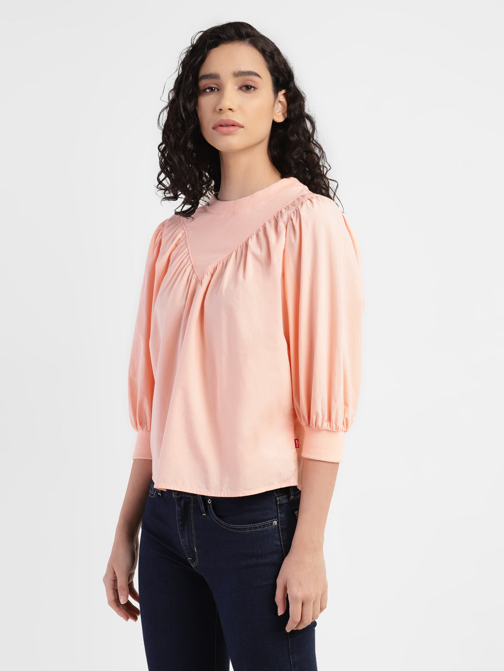 Women's Solid Crew Neck Top - 3c26568b-e46c-452f-90f3-83162c660c92 View
