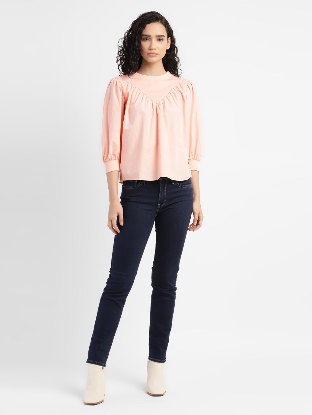 Women's Solid Crew Neck Top - d6a64564-b79e-46da-821d-3063b1bcbeeb View