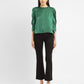 Women's Solid Green Round Neck Top - c3c96a42-27ba-493b-861a-1df37b12d923 View
