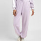 Women's High Rise Lilac Regular Fit Joggers - 131e659a-81a9-433b-bb5c-0c18b1d7762b View