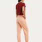 Women's Regular Fit Peach Joggers - 43b78207-da11-4e02-847f-90ae85543869 View