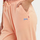 Women's Regular Fit Peach Joggers - FrontDetails View
