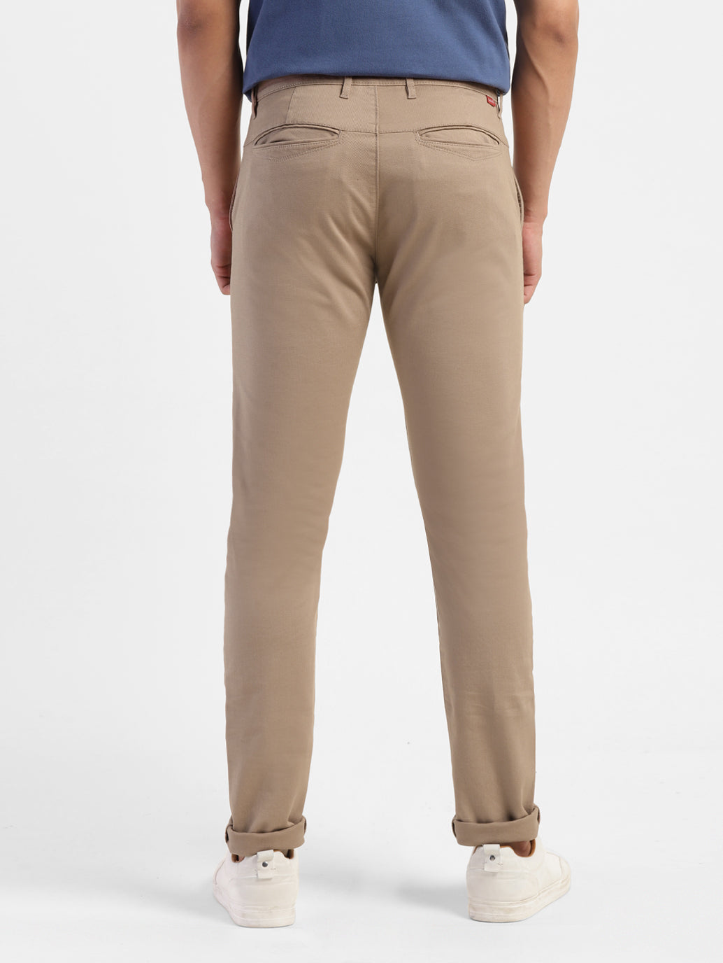 Men's Slim Tapered Fit Trousers - f13a8777-5c62-4d95-84cb-a0759d85c24f View