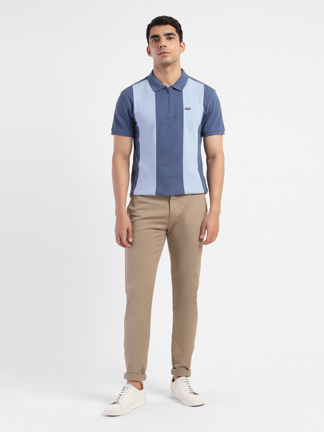 Men's Slim Tapered Fit Trousers - 45bed98e-0254-4023-a422-f1370ffa1f59 View