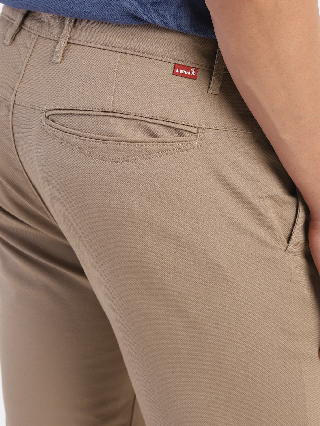 Men's Slim Tapered Fit Trousers - 5fd8dea8-cac8-4df8-a76c-bf71ba86ac06 View