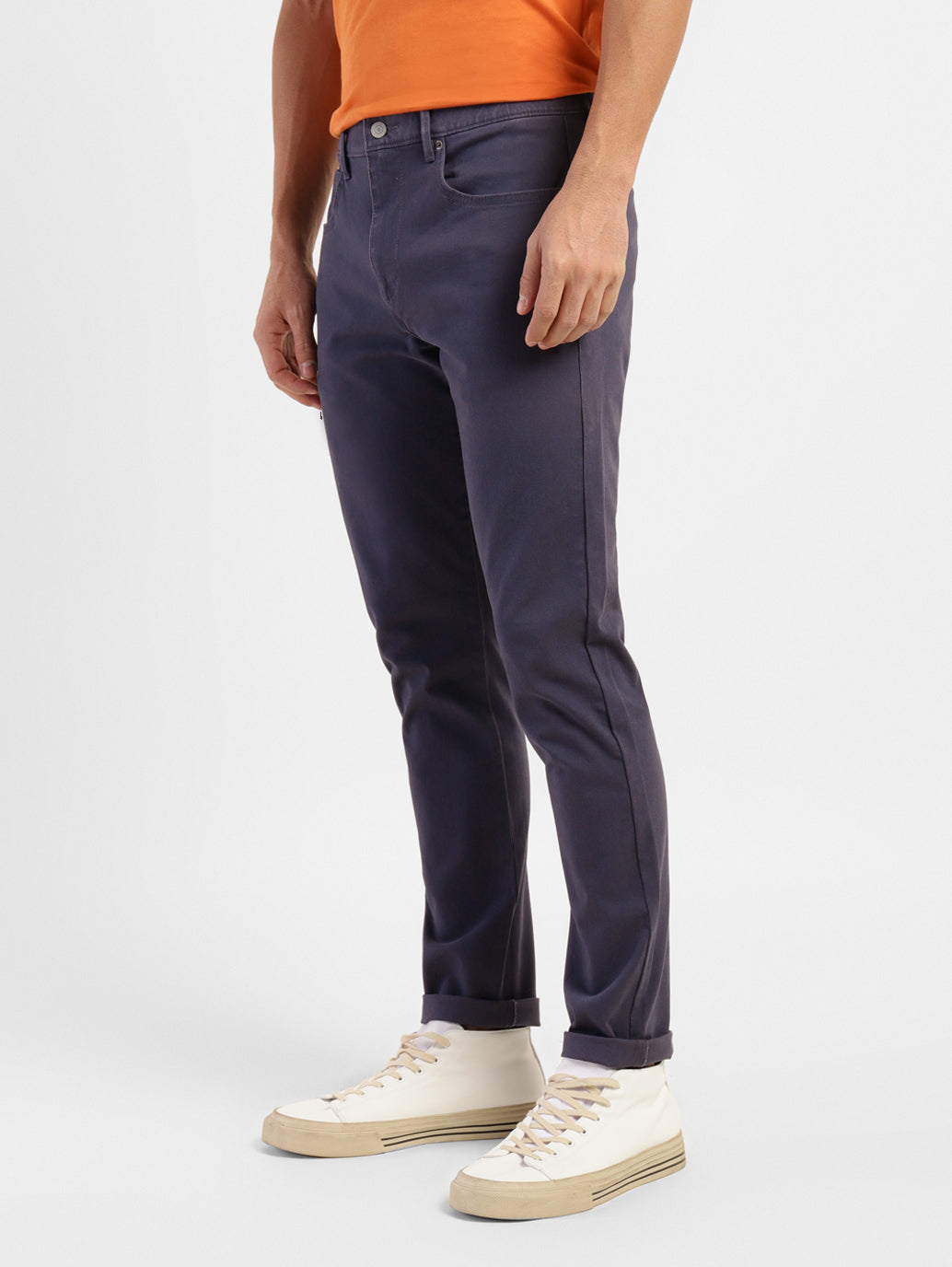 Men's Slim Tapered Fit Trousers - 218dddbe-6c62-4494-8709-c2908a213bc9 View