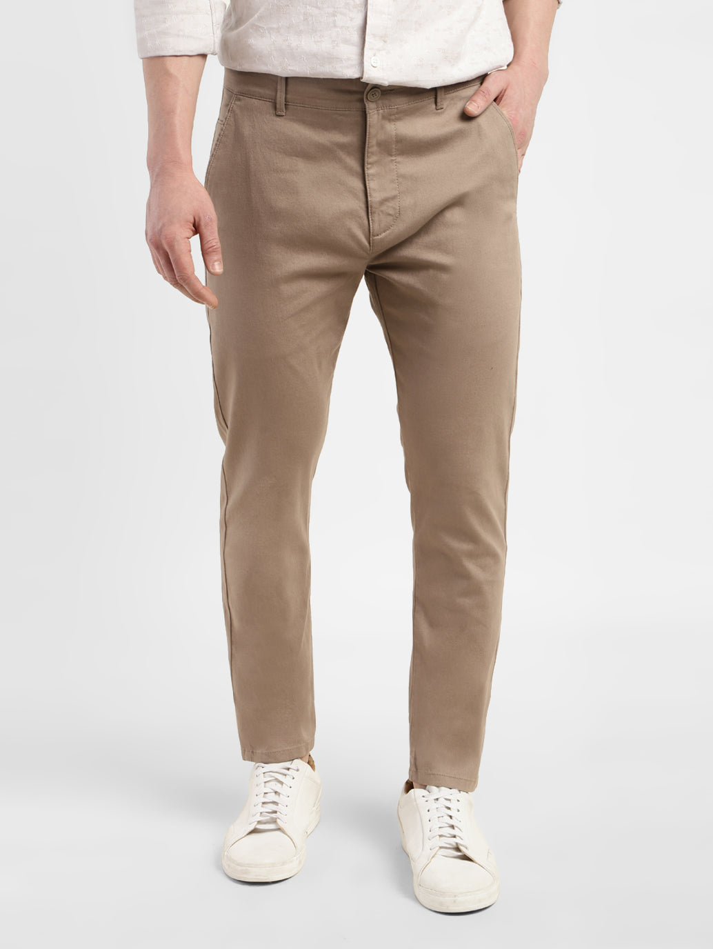 Men's Slim Tapered Fit Trousers