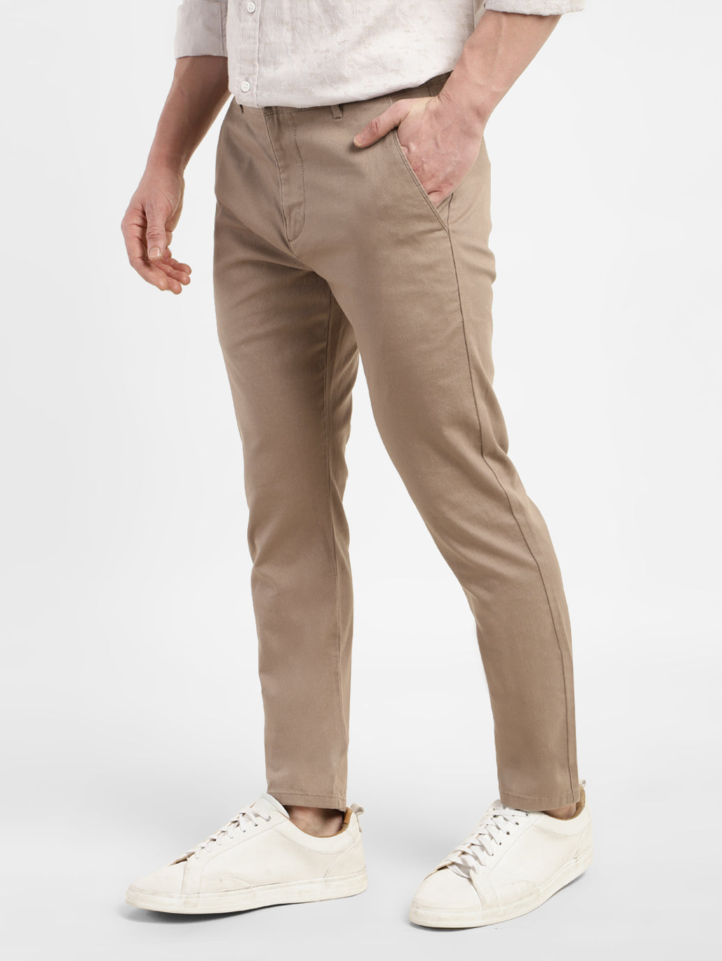 Men's Slim Tapered Fit Trousers - 5e417879-727a-4336-87df-08d57a3fdbb3 View