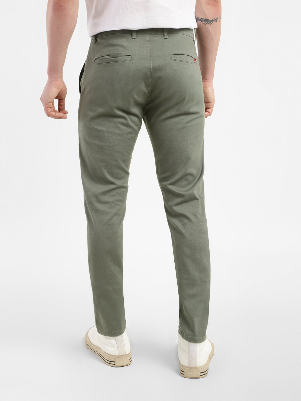 Men's Slim Tapered Fit Trousers - 1dbc1e4e-18f5-4365-bf17-eb6df5af2beb View