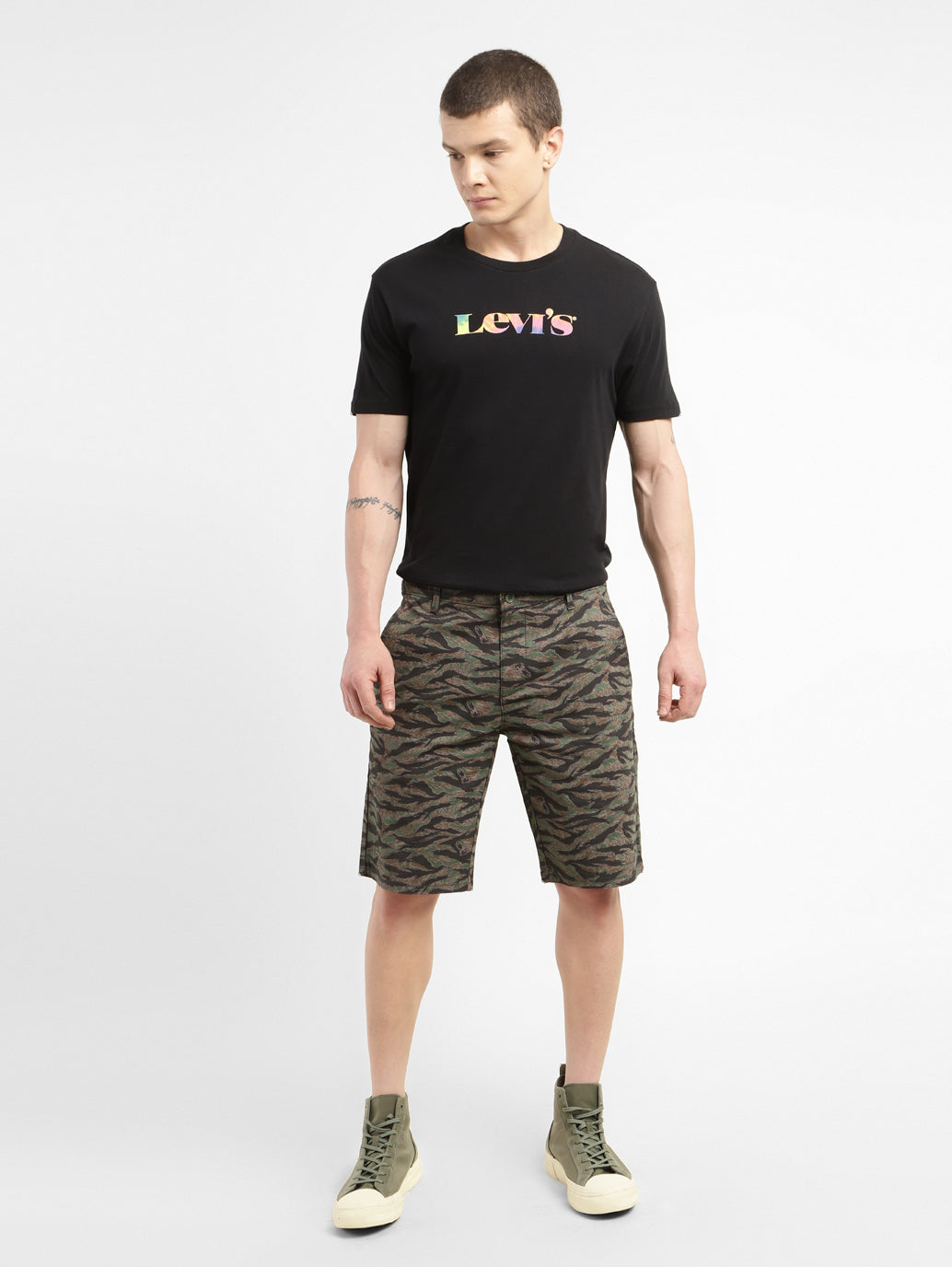 Men's Regular Fit Shorts - 59f42efd-27bc-4c1d-a0e3-33141cfcddf0 View
