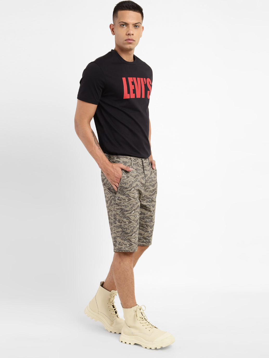 Men's Regular Fit Shorts - ce069ada-8e78-4602-bbd2-77245a00b46f View