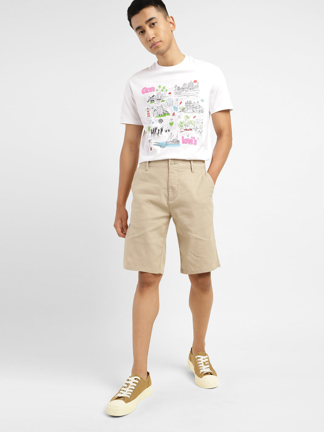 Men's Regular Fit Shorts - cfda1c48-57f3-4154-87bd-24148ead753b View
