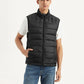 Men's Quilted Black Collar Neck Jacket - f882ca7a-0464-4a10-81a4-444f1b692b1d View
