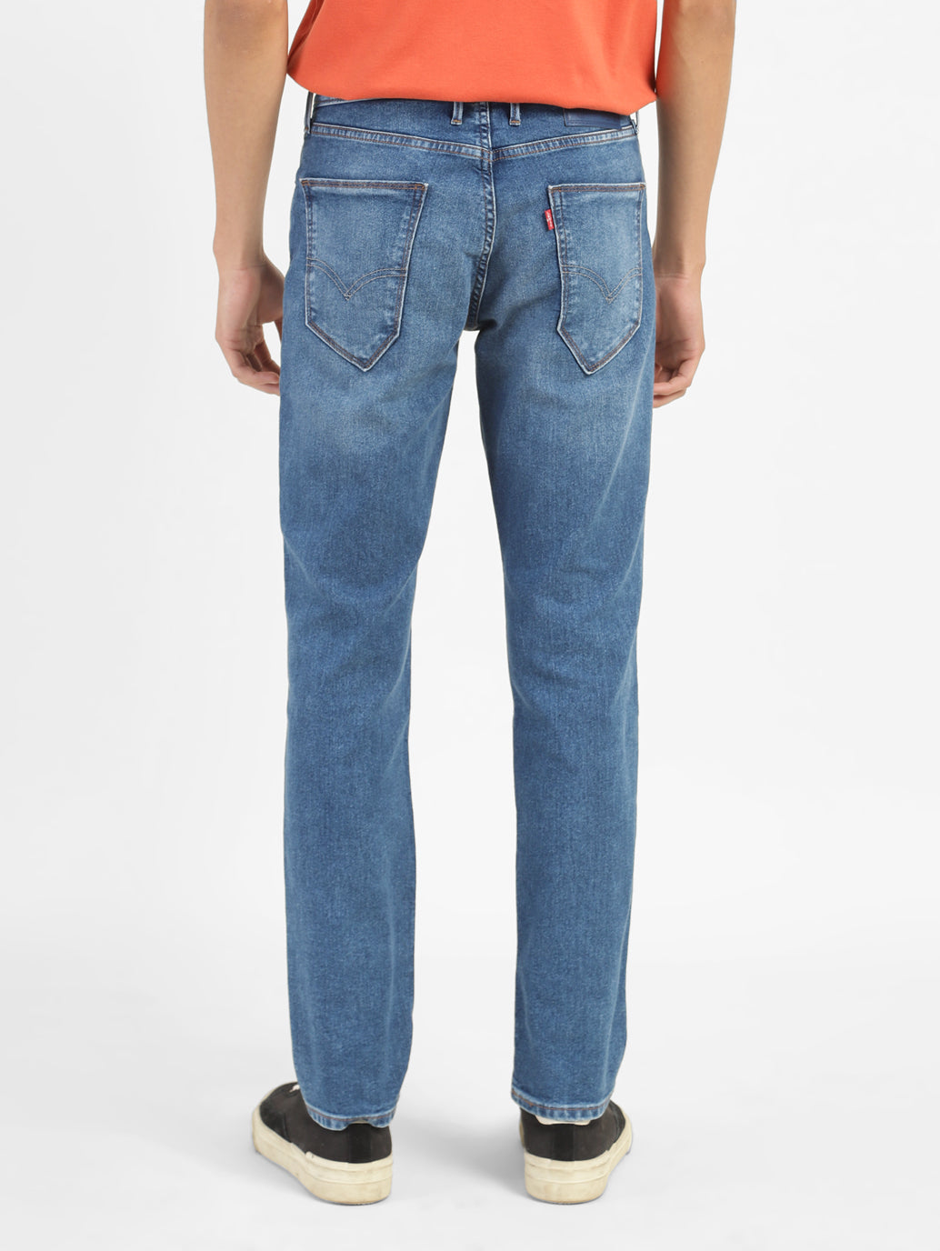 Men's 511 Blue Slim Fit Mid Rise Jeans - beeb5c5e-0af4-464e-a981-1df401be43b4 View