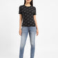 Women's Brand Logo Slim Fit T-shirt Black - d8e4c318-6ca5-4d17-be47-1d83dac70bf4 View