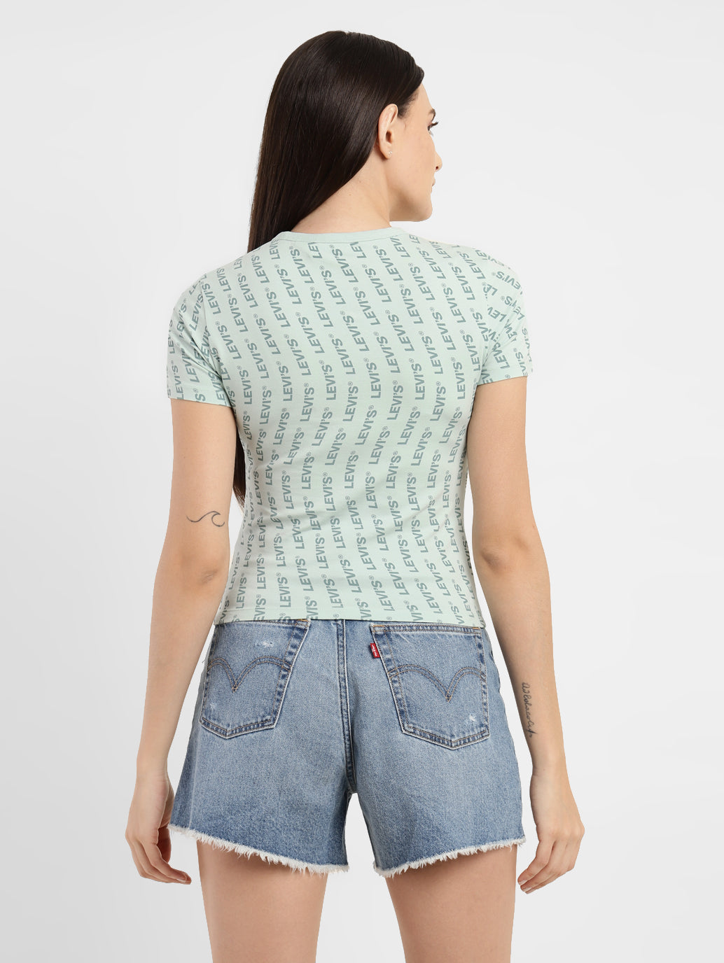 Women's Brand Logo Slim Fit T-shirt - f21dc501-6521-4c45-b1df-0187cae85ad2 View