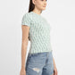 Women's Brand Logo Slim Fit T-shirt - a6f4ac09-fa32-4902-b4b3-efe9c9f4dc4f View