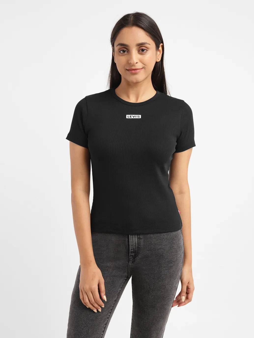 Women's Brand Logo Loose Straight Fit T-shirt - 2243a0fa-809c-4261-9873-b54b8fffbf40 View