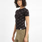 Women's Printed Slim Fit T-shirt - 764a9f79-ff79-4971-89b0-3142d52f81c0 View