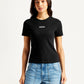 Women's Solid Crew Neck T-Shirt - Front View