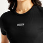 Women's Solid Crew Neck T-Shirt - Detail View