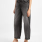 Women's Grey XL Balloon Loose Fit Mid Rise Jeans - 07c8defa-9fe6-4b4c-8f2c-fe3be84a75b3 View