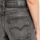 Women's Grey XL Balloon Loose Fit Mid Rise Jeans - d0dea010-bf8b-400c-aaa7-f04790a53cc7 View