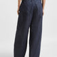 Women's Navy Blue XL Balloon Loose Fit High Rise Jeans - b97cc98e-a38b-45db-8418-affa9717ef48 View