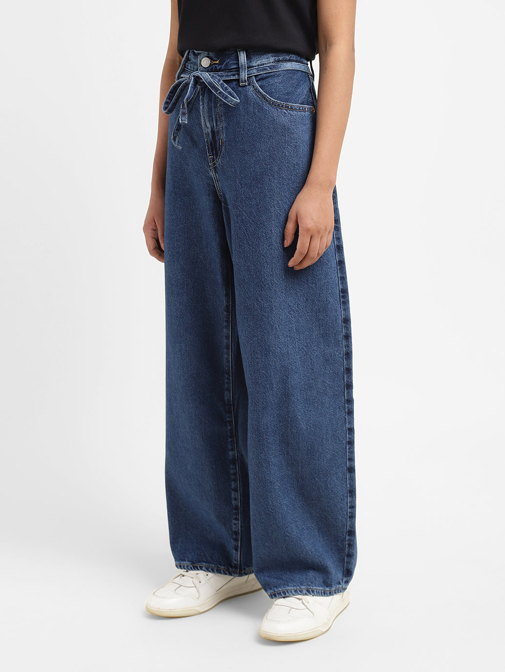 Women's Mid Rise Baggy Jeans